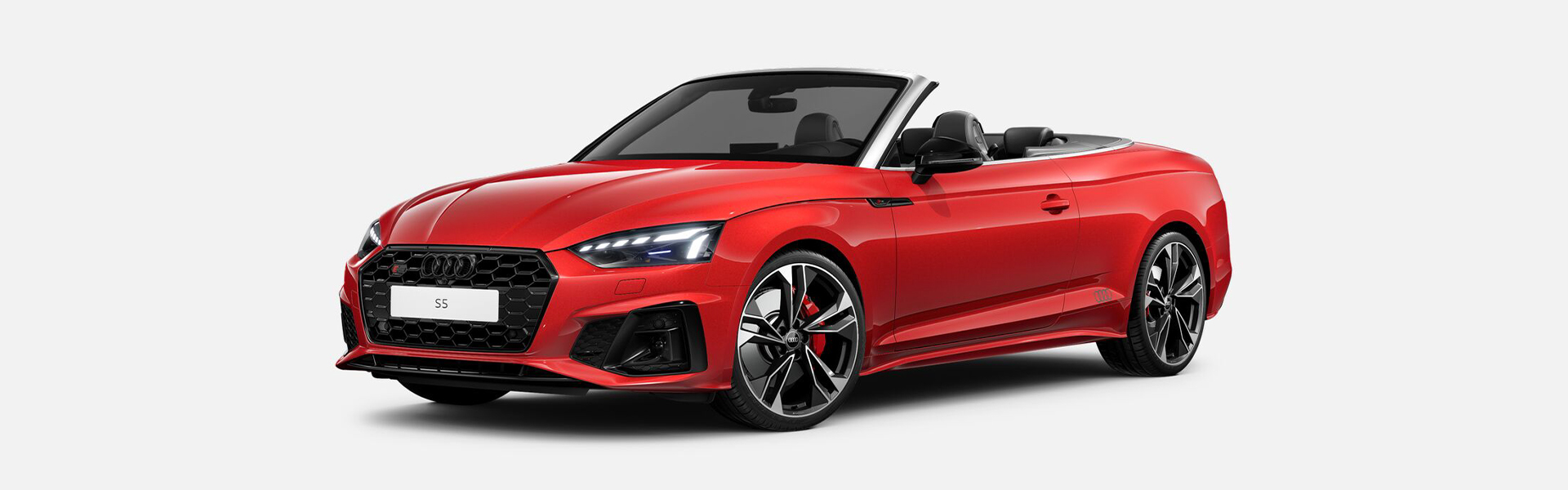 Audi S5 Cabriolet seitliche Frontansicht 