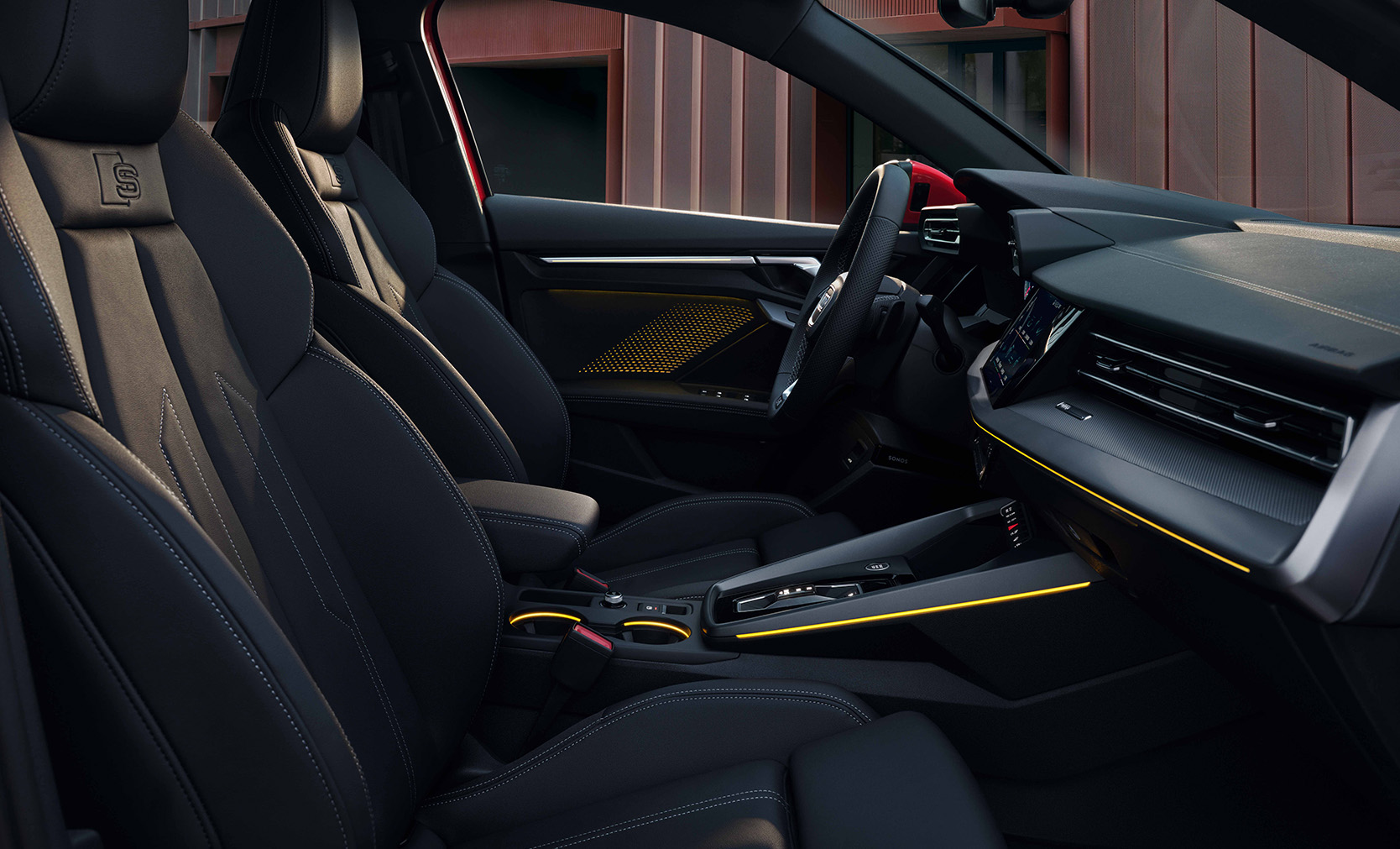 Das Cockpit der Audi A3 Limousine