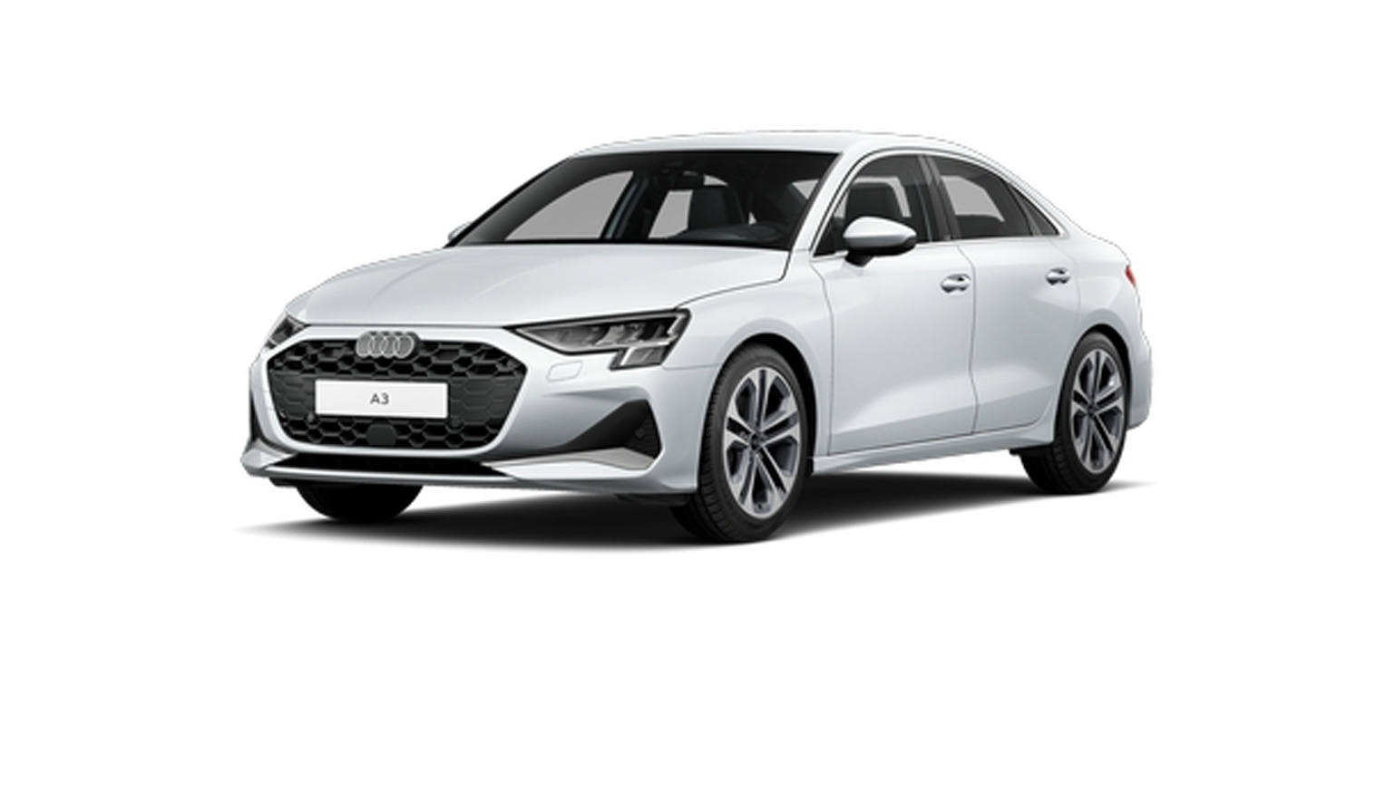 wei&szlig;e Audi A3 Limousine 