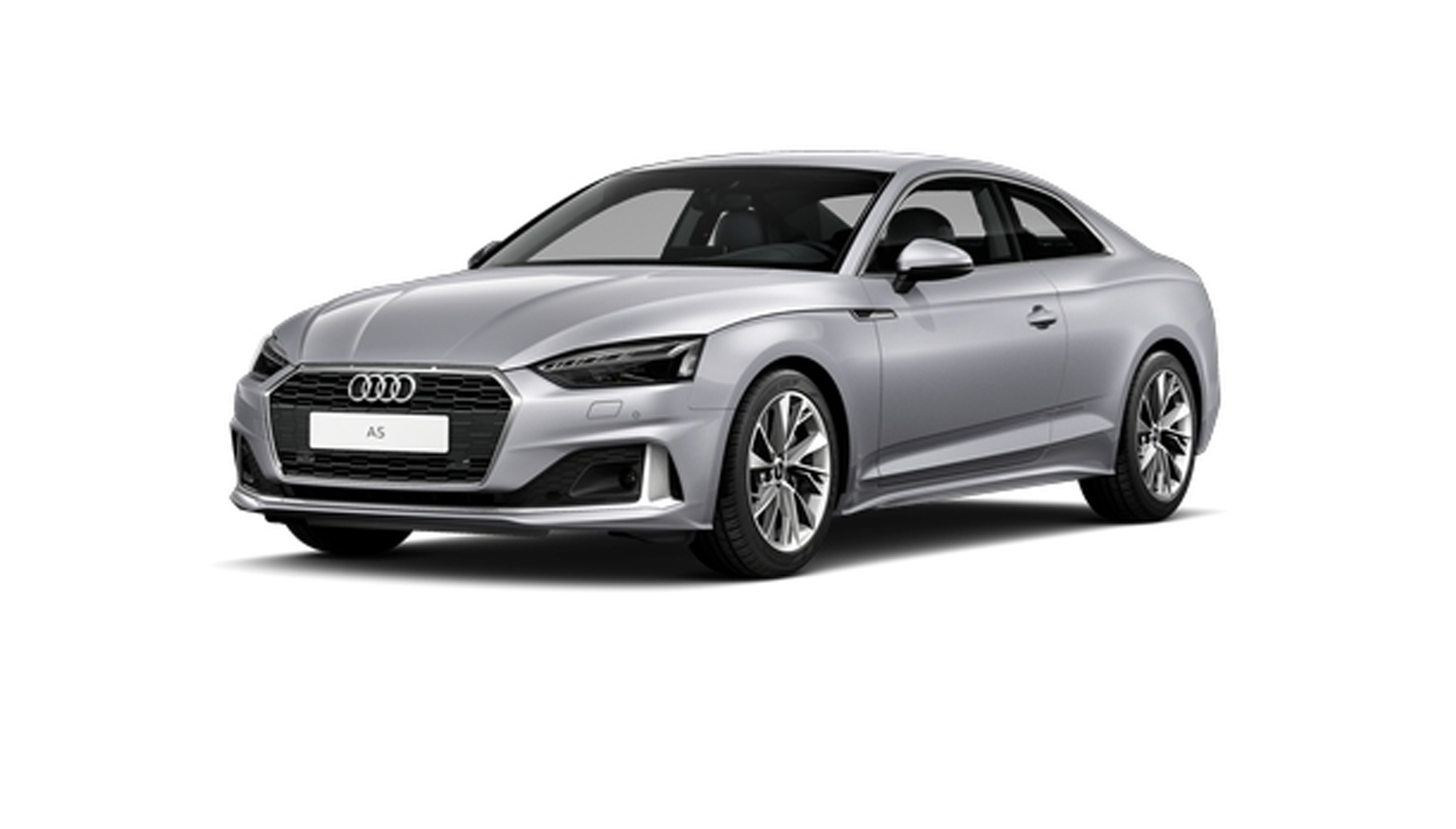 graues Audi A5 Coup&eacute;