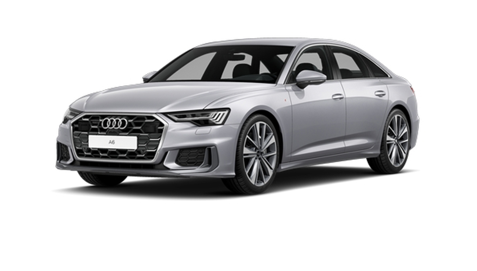 graue Audi A6 Limousine 