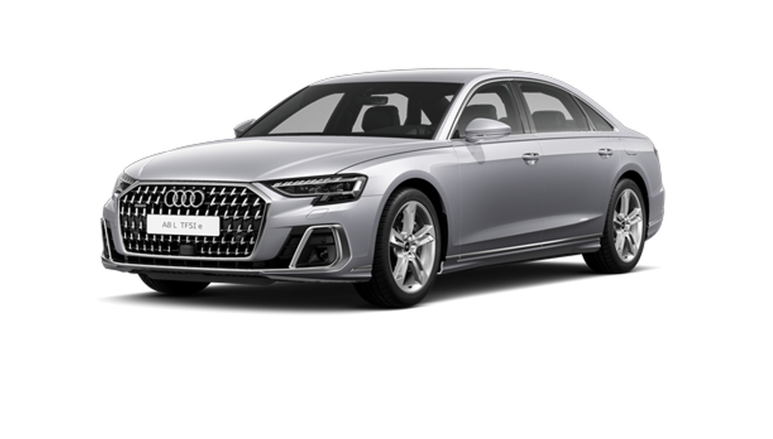 grauer Audi A8 TFSI e