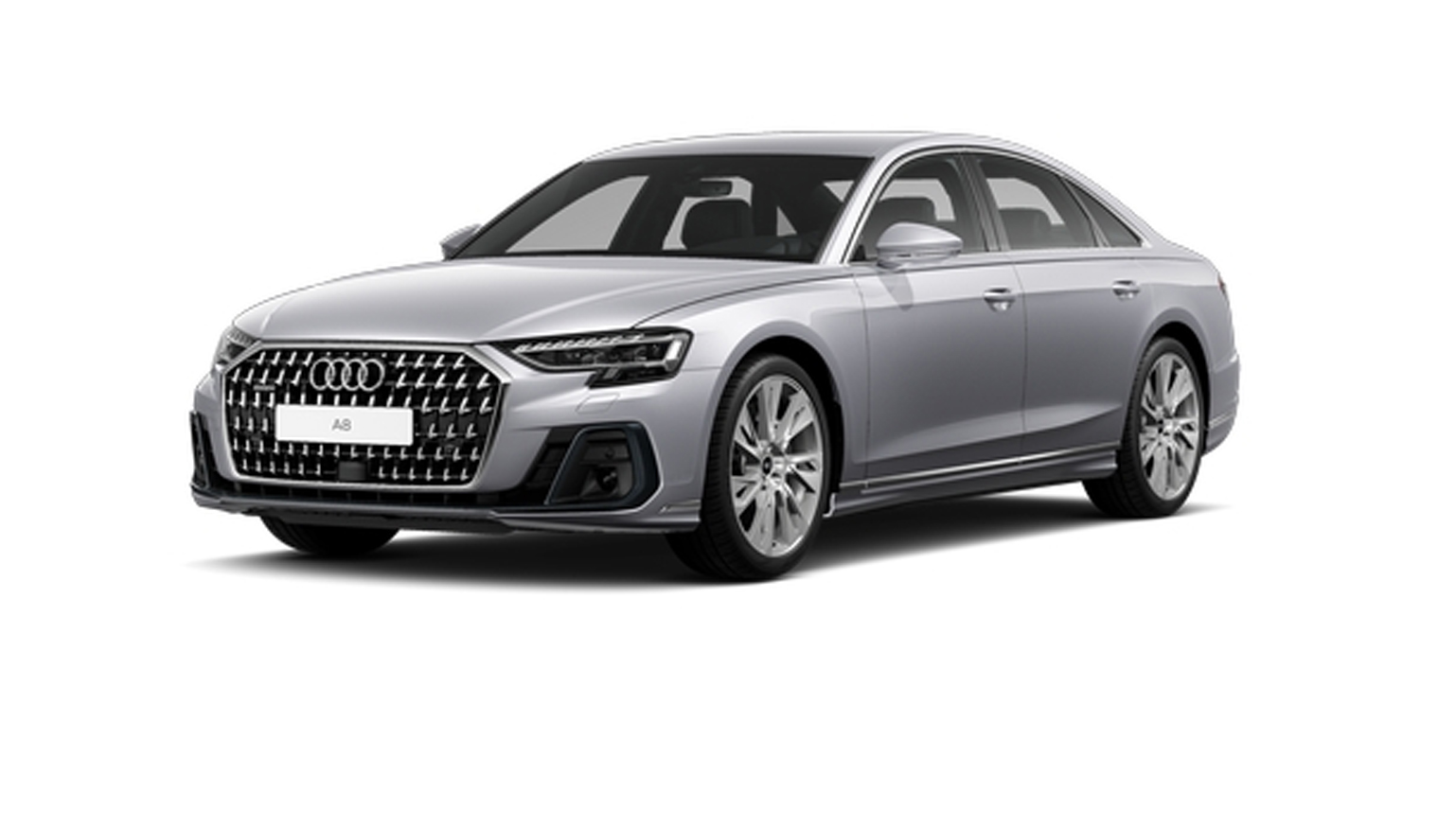 grauer Audi A8 
