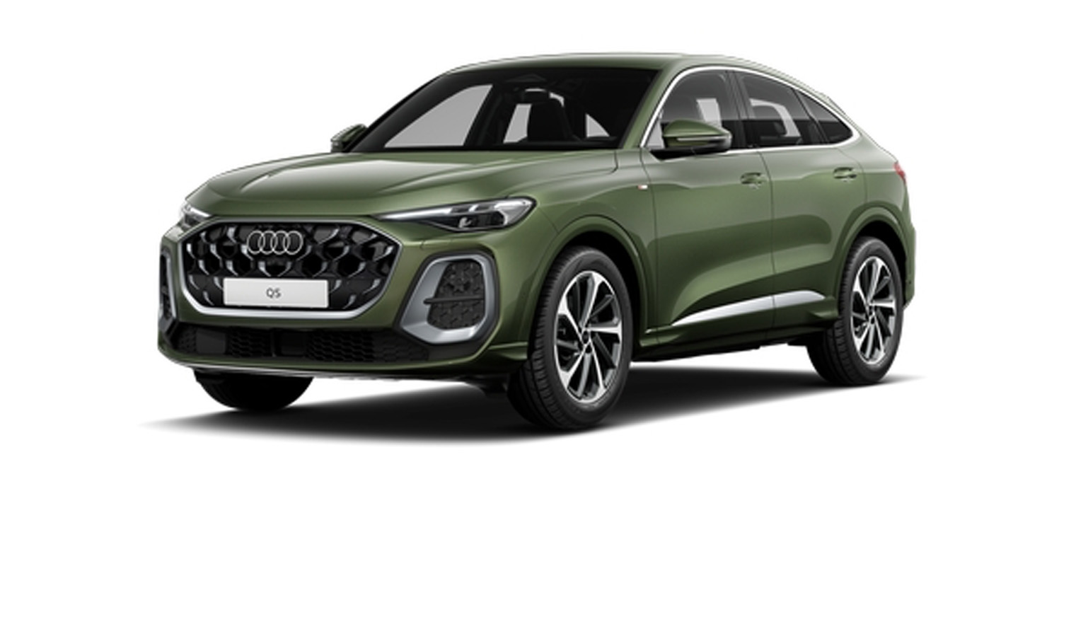 gr&uuml;ner Audi Q5 Sportback