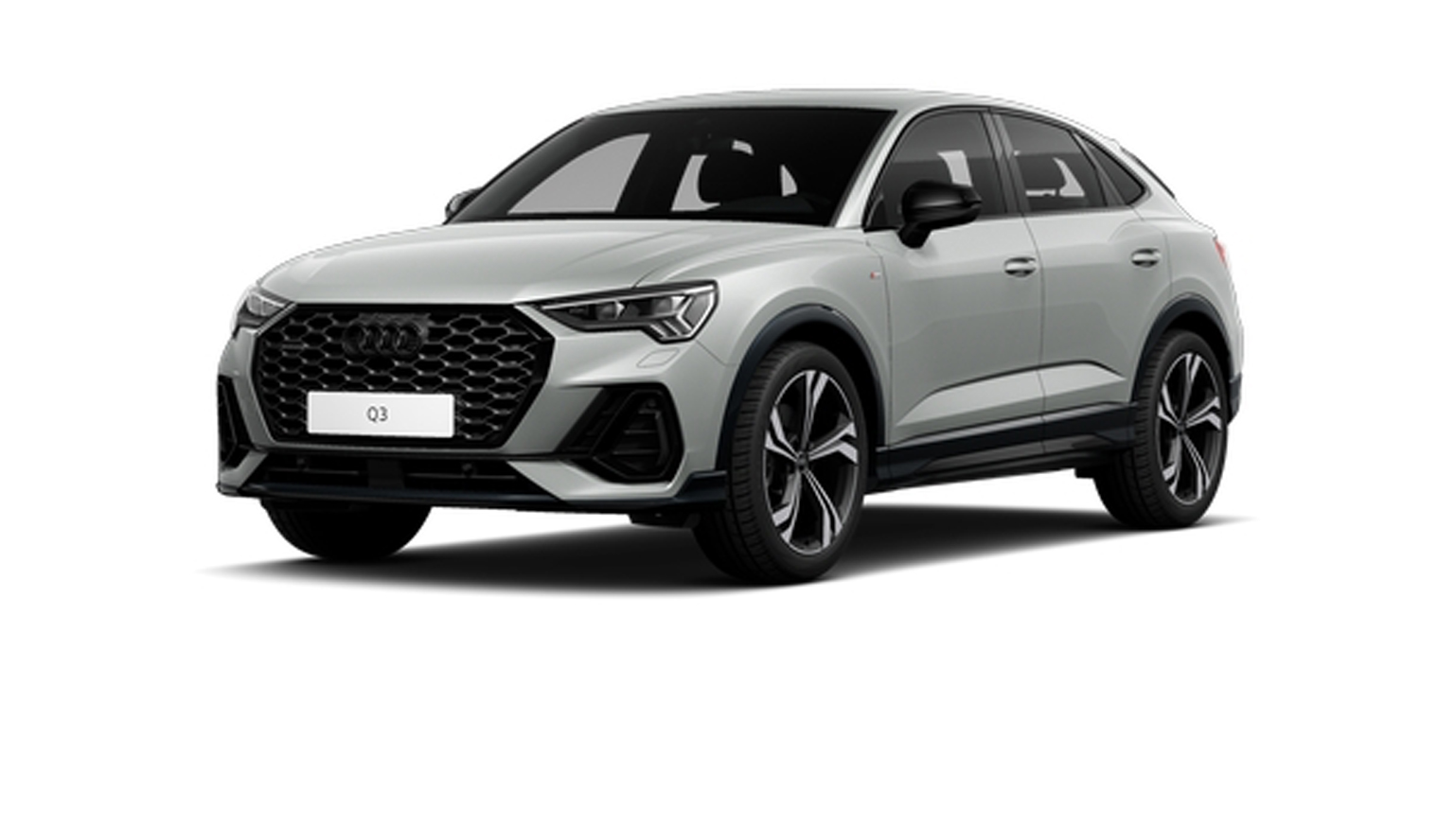grauer Audi Q3 Sportback 