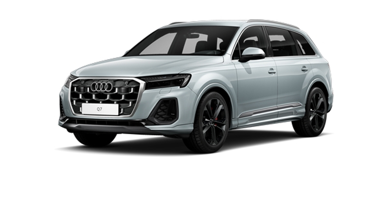 grauer Audi Q7 SUV 