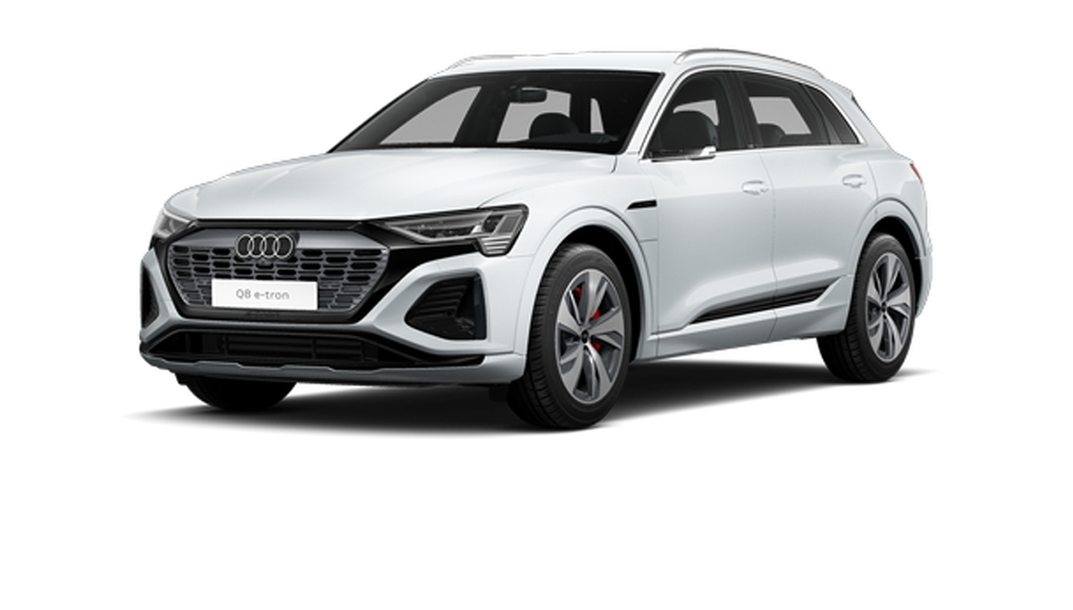 wei&szlig;er Audi Q8 e-tron 