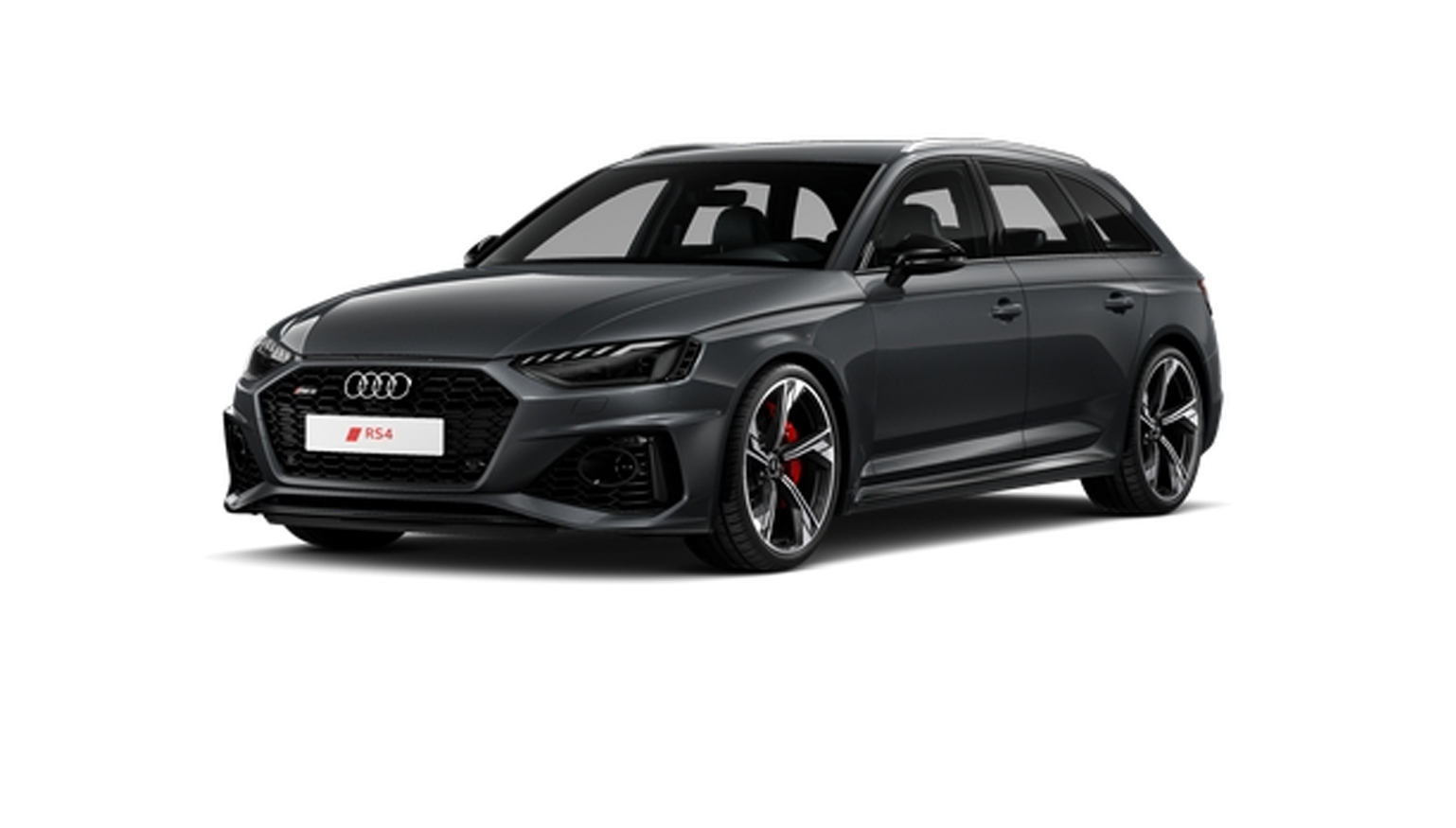 dunkelgrauer Audi RS 4 Avant 