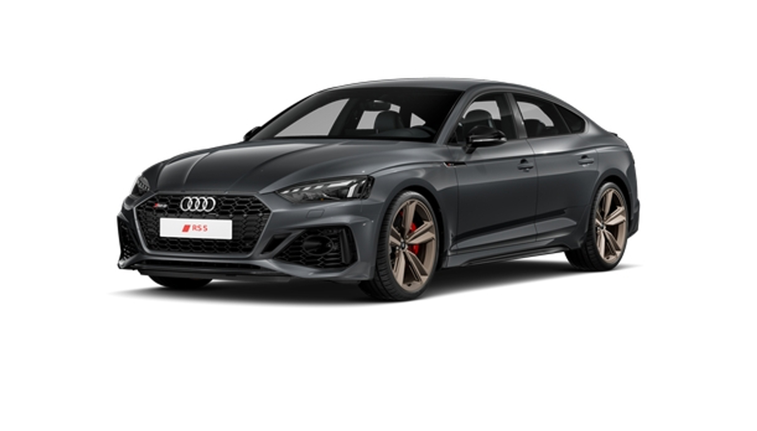 dunkelgrauer Audi RS 5 Sportback 