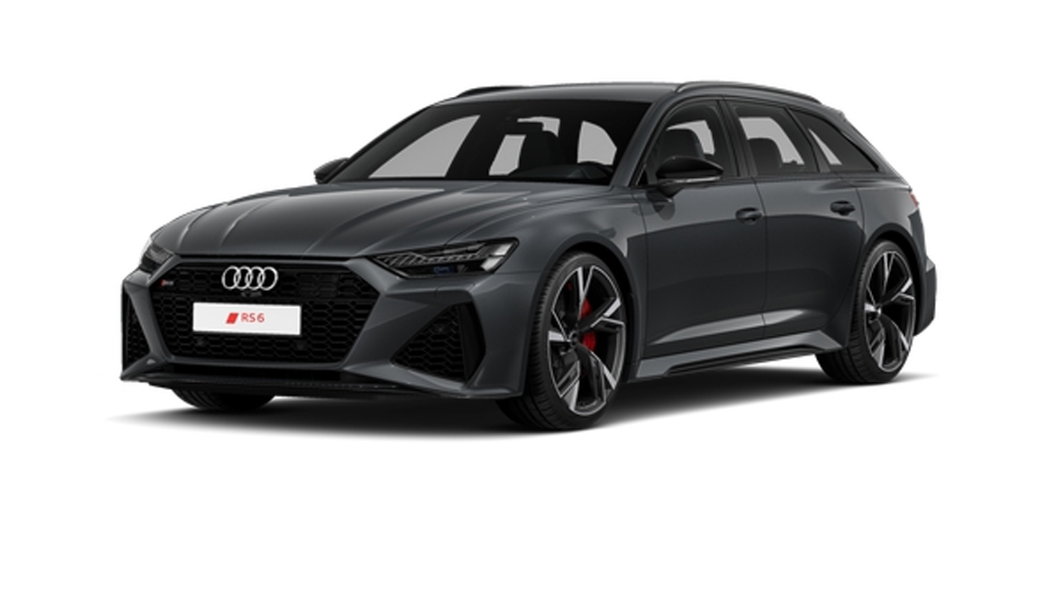 dunkelgrauer Audi RS 6 Avant 
