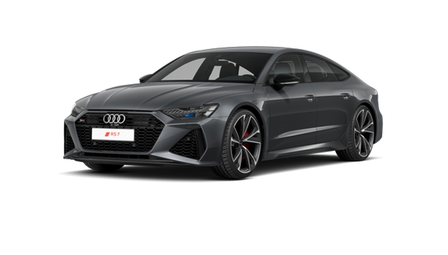 dunkelgrauer Audi RS 7 Sportback 