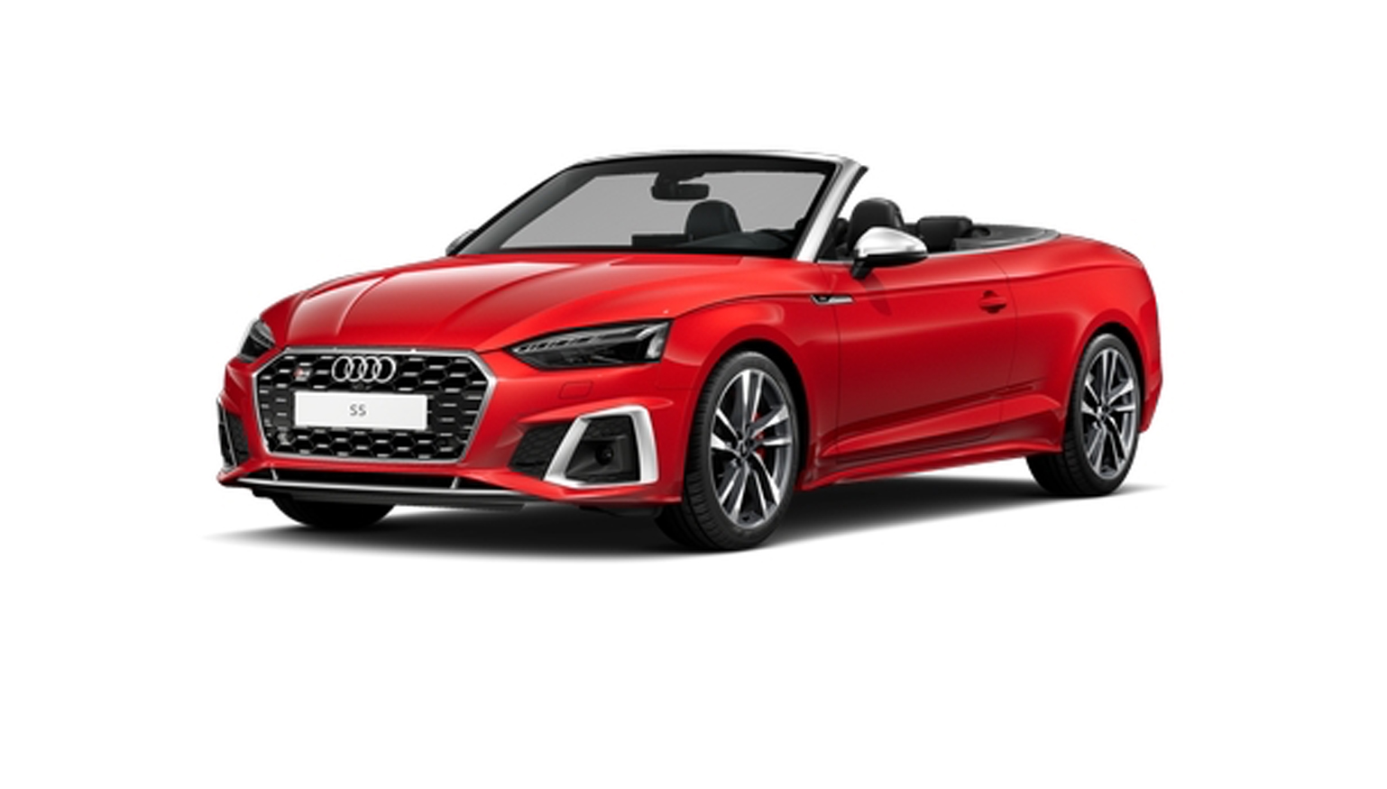 rotes Audi S5 Cabriolet TFSI 
