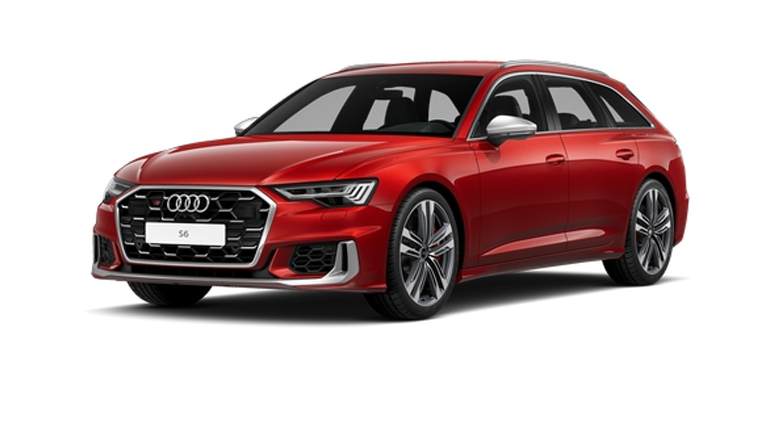 roter Audi S6 Avant TDI 