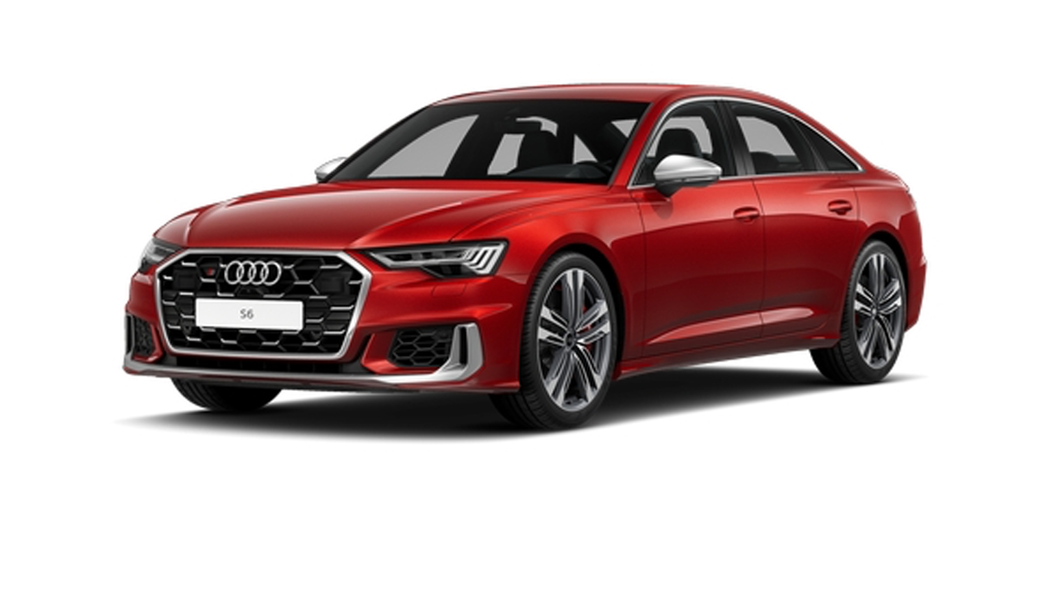 rote Audi S6 Limousine TDI 
