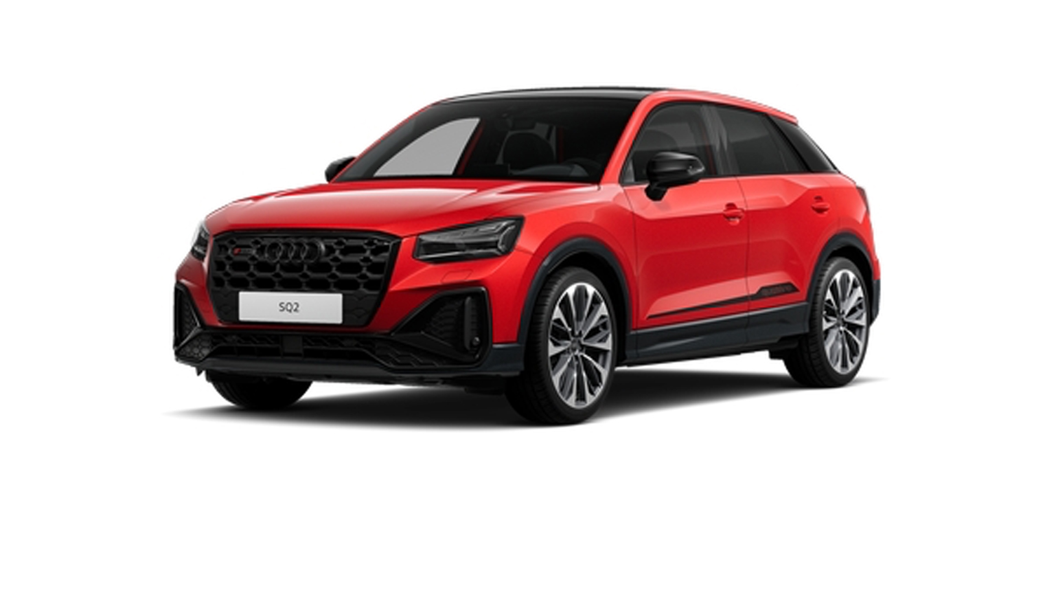 roter Audi SQ2 TFSI 