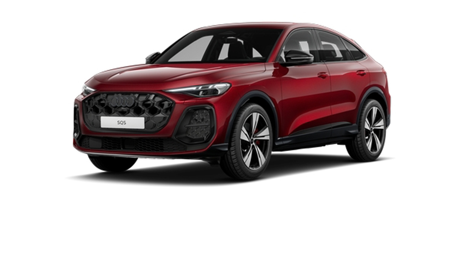 roter Audi SQ5 Sportback tfsi 