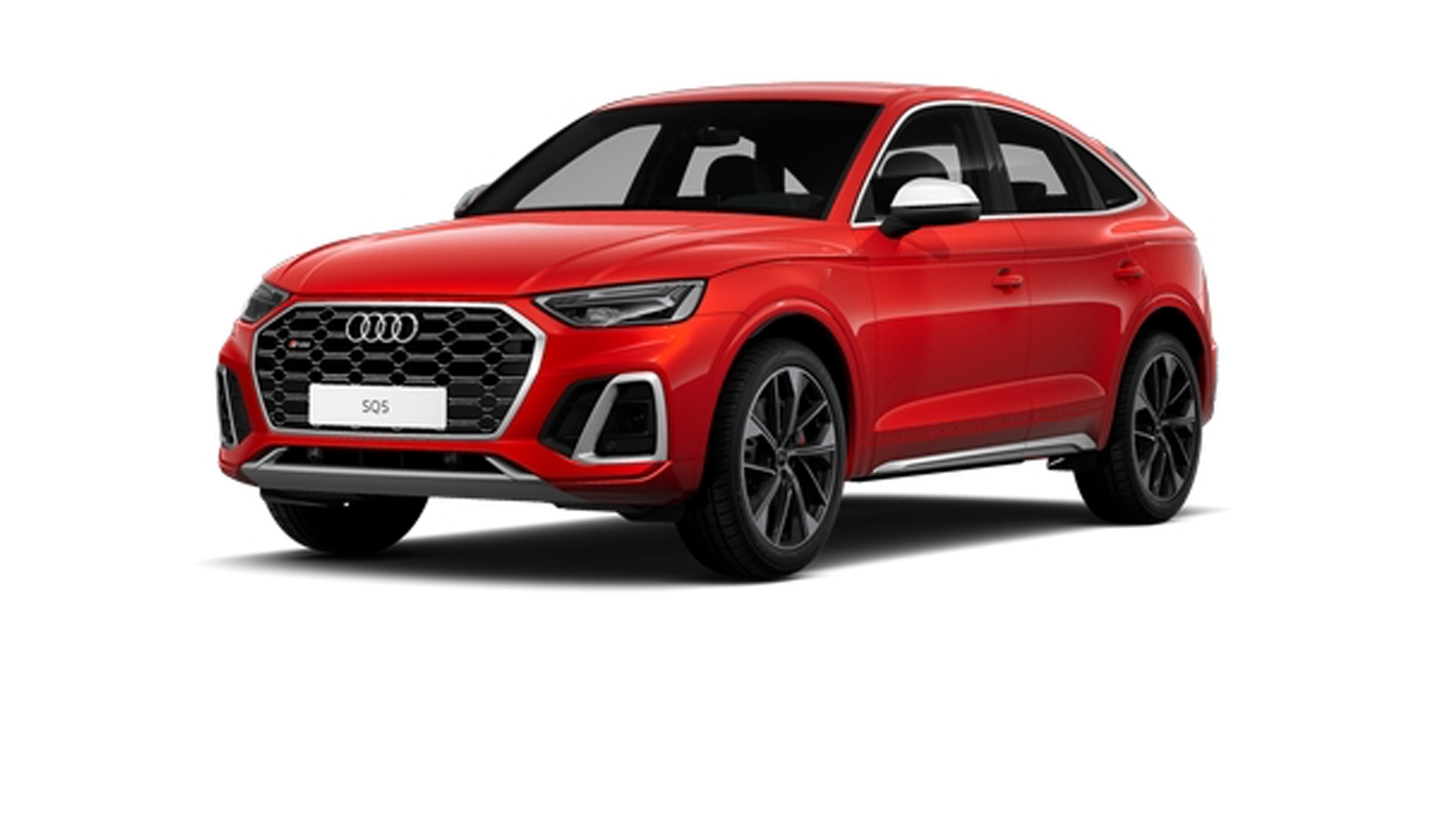 roter Audi SQ5 Sportback TDI 