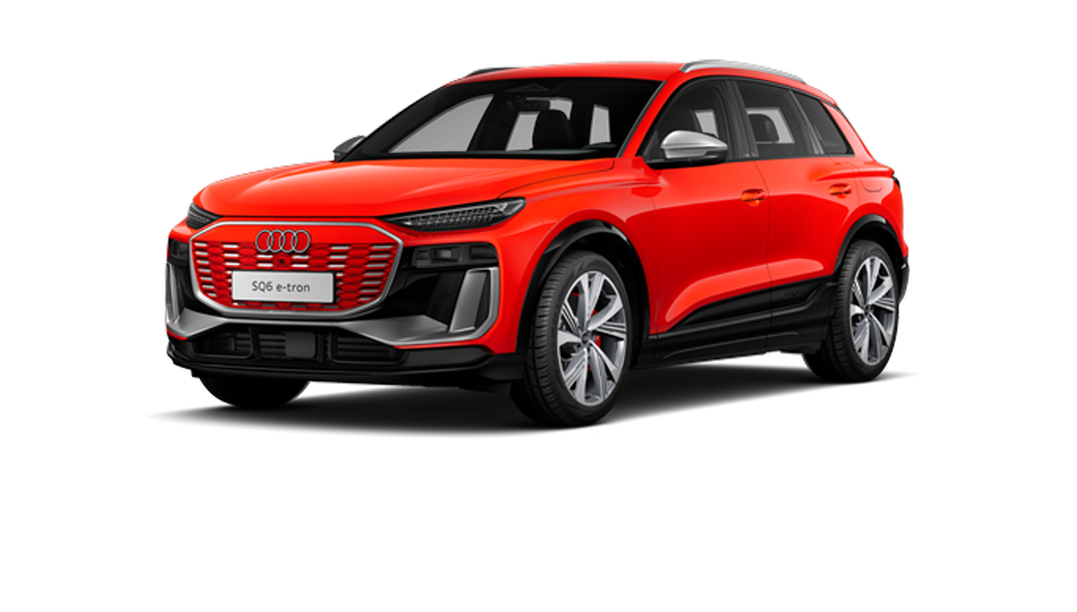 roter Audi SQ6 SUV e-tron 
