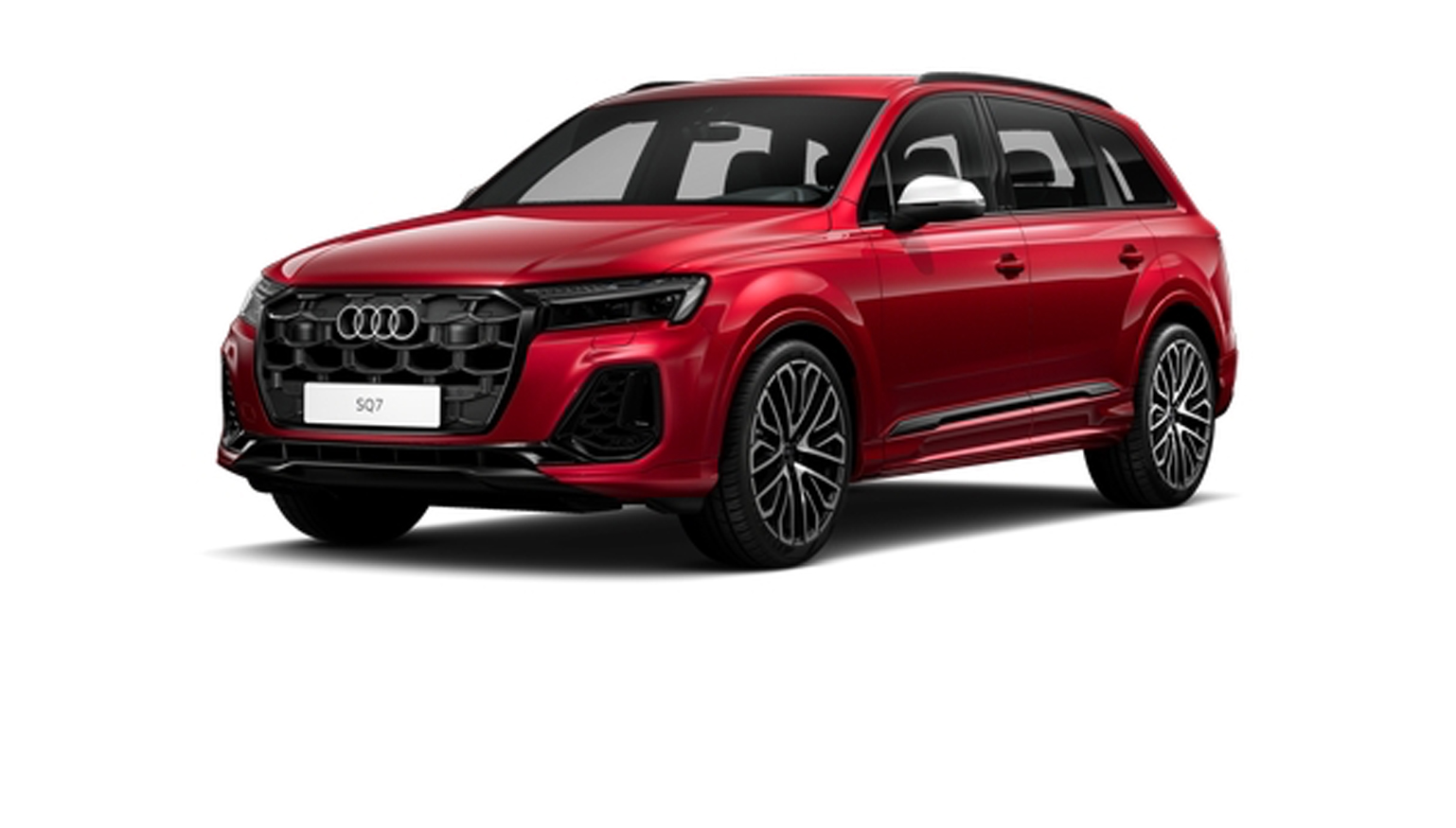 roter Audi SQ7 SUV 