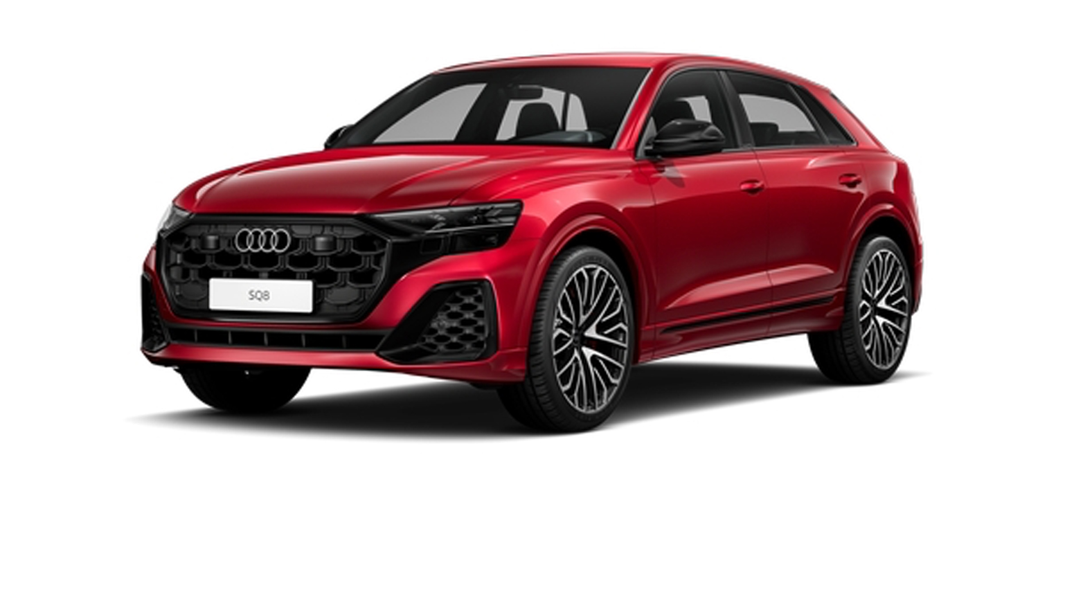 roter Audi SQ8 SUV 