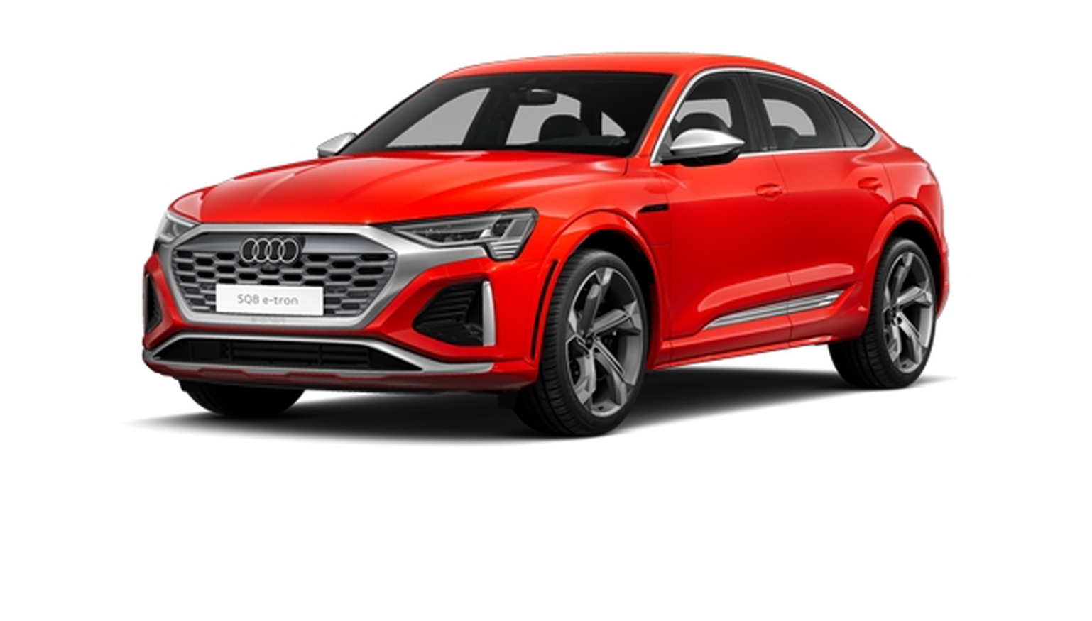 roter Audi SQ8 Sportback e-tron 