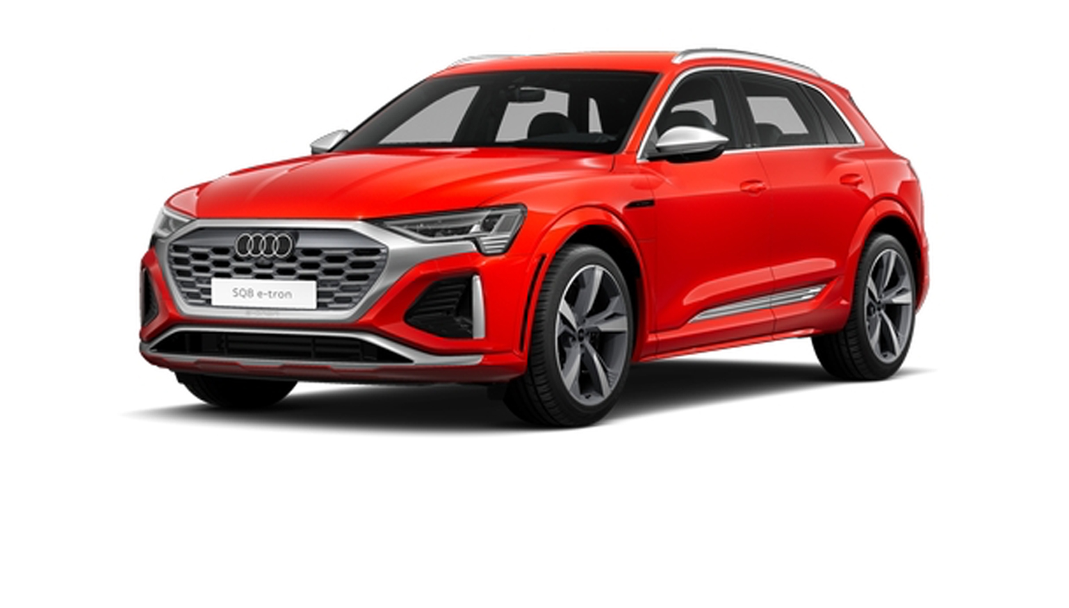 roter Audi SQ8 e-tron