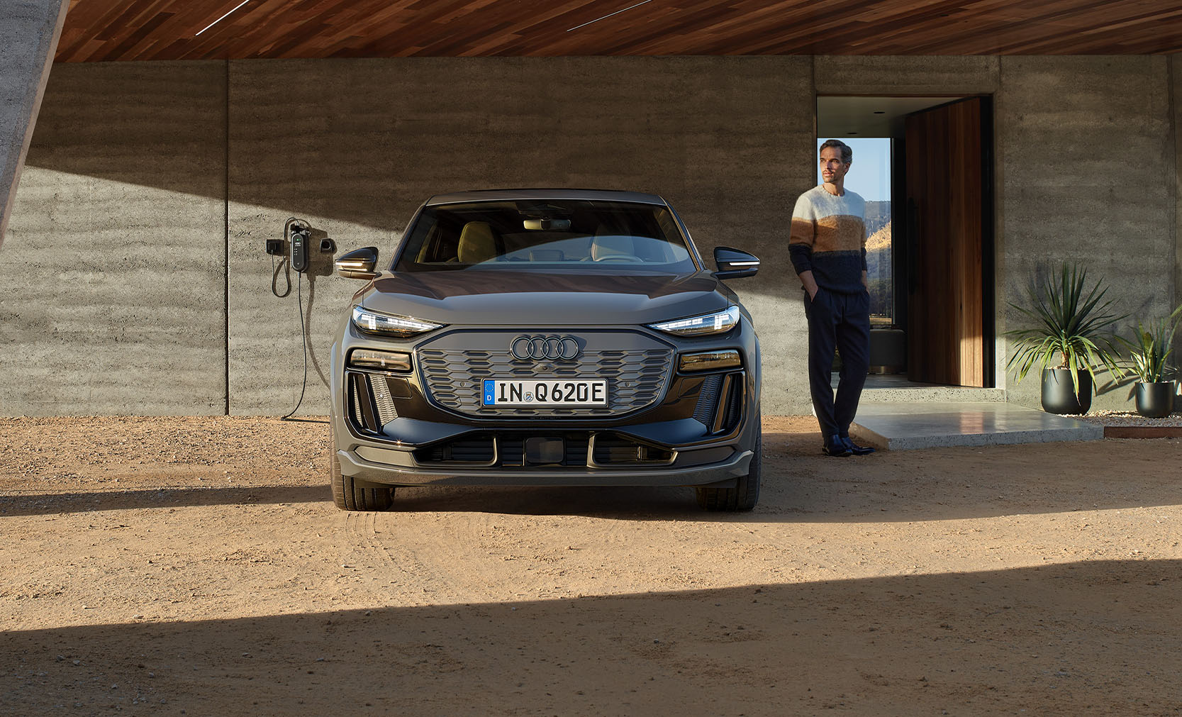 Audi Q6 SUV e-tron Heckleuchte