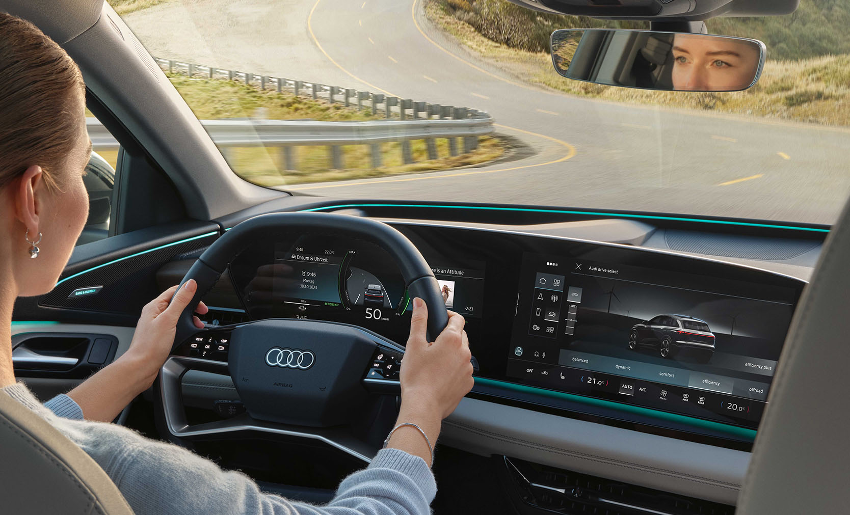 Audi Q6 Sportback e-tron Interieur 