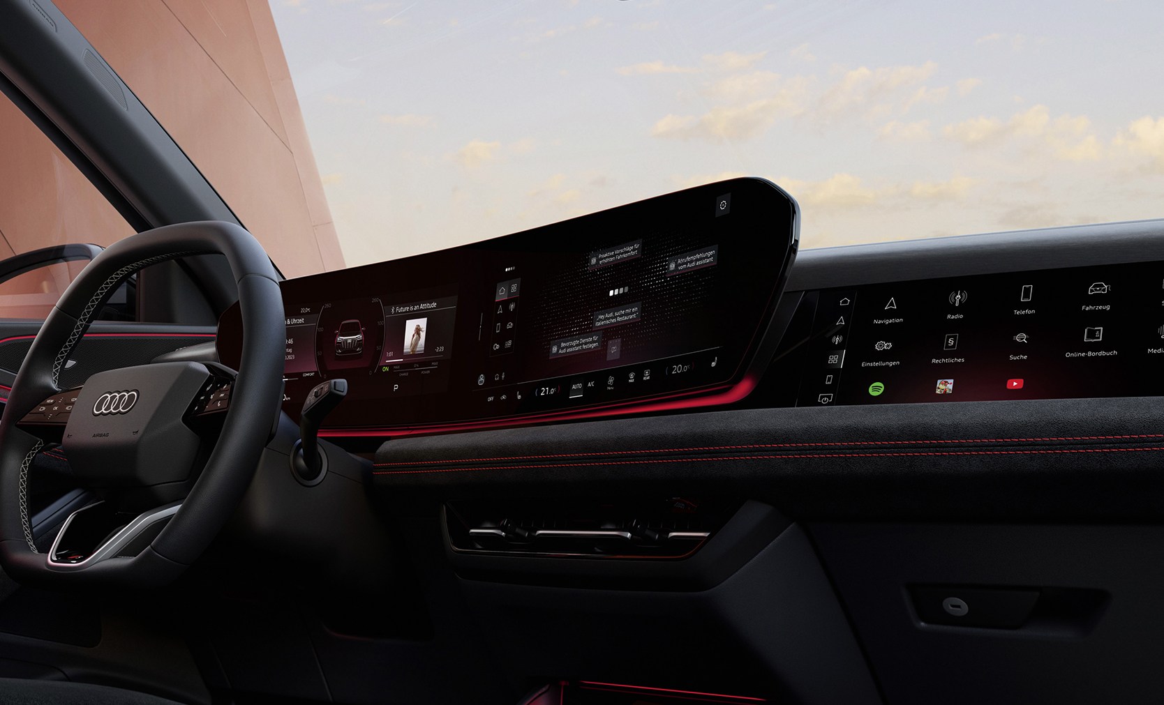 Audi SQ6 SUV e-tron Interieur 