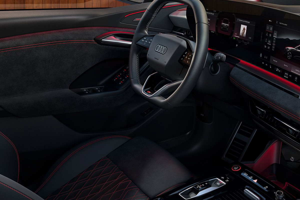 Audi SQ6 SUV e-tron Lenkrad 