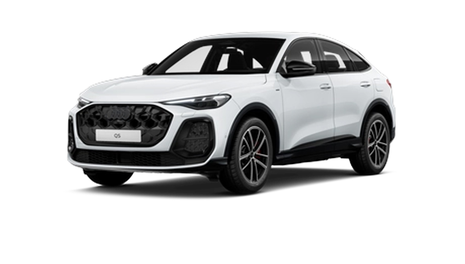 wei&szlig;er Audi Q5 Sportback e-hybrid