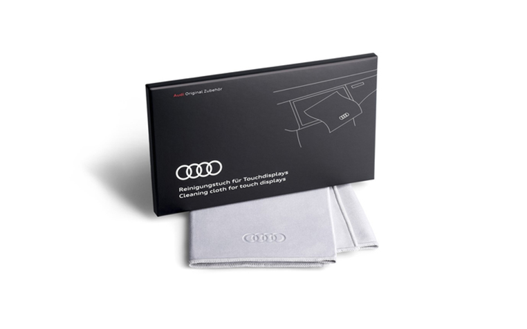 Audi Stuttgart Reinigungstuch Touchdisplay