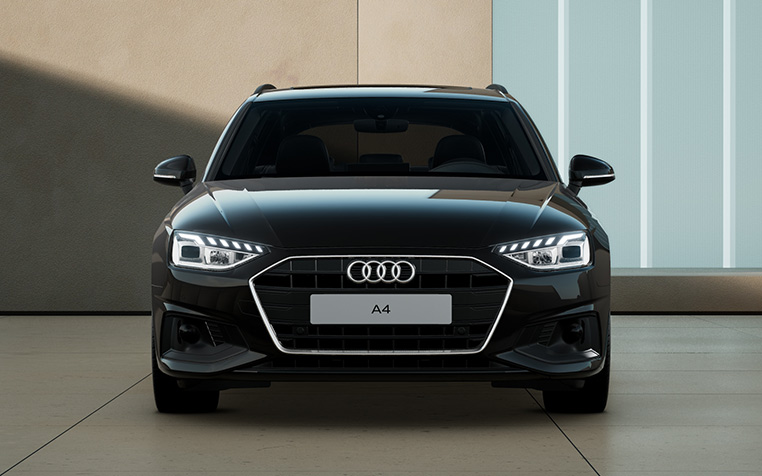 Audi A4 Avant in schwarz Front