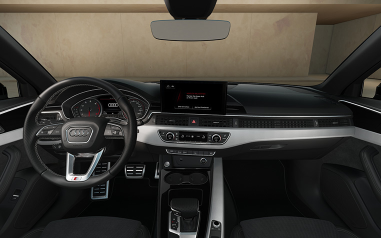 Die Innenansicht des Audi A4 Avant
