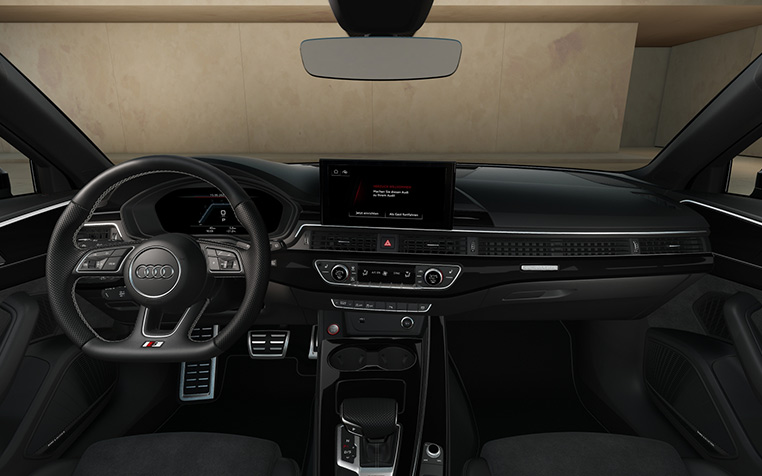 Interieur eines Audi S4 Avant