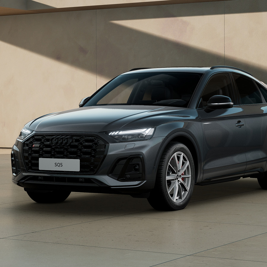 Audi SQ5 Sportback in Daytonagrau Perleffekt Front