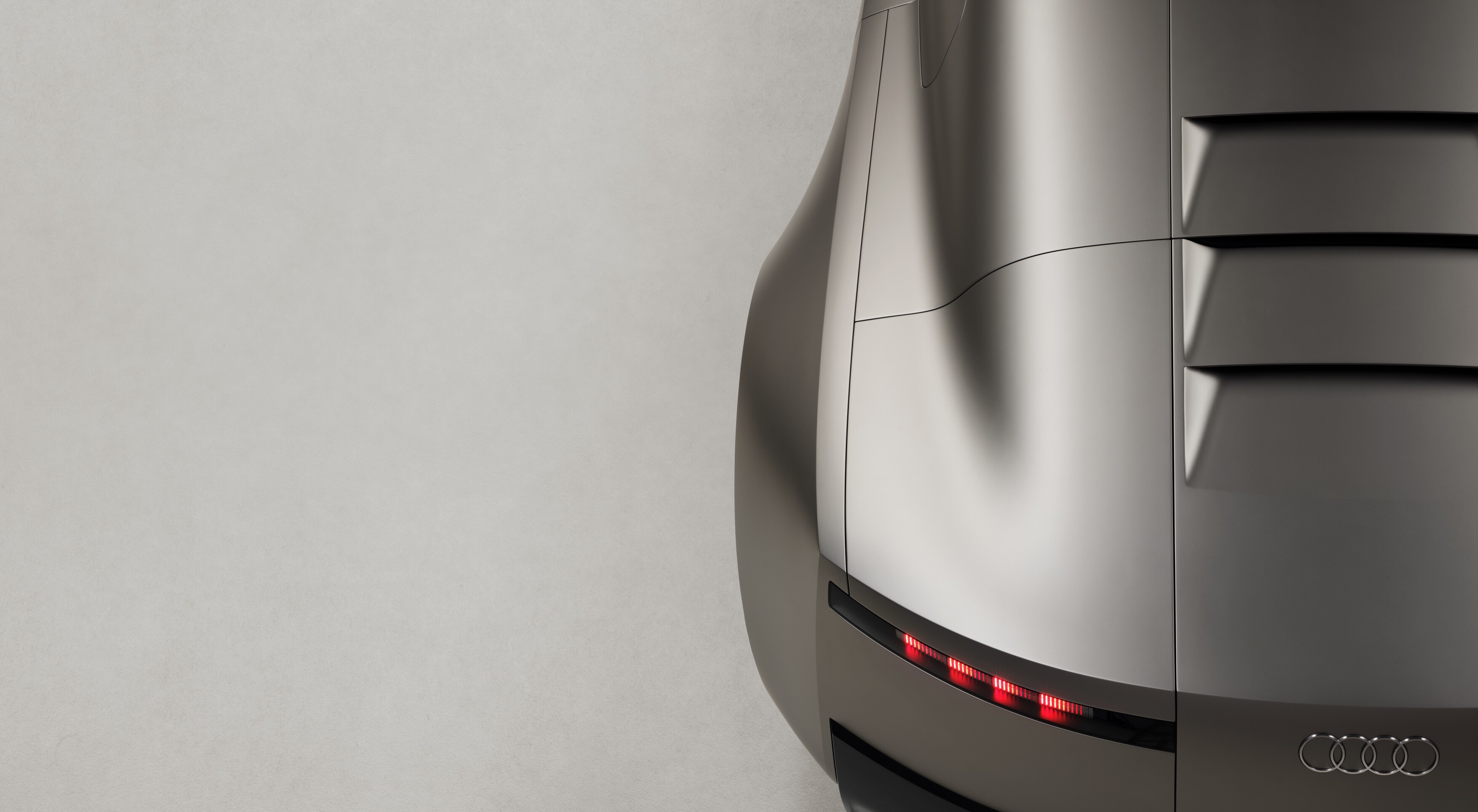 Bild des des Heck des Audi Concept C 