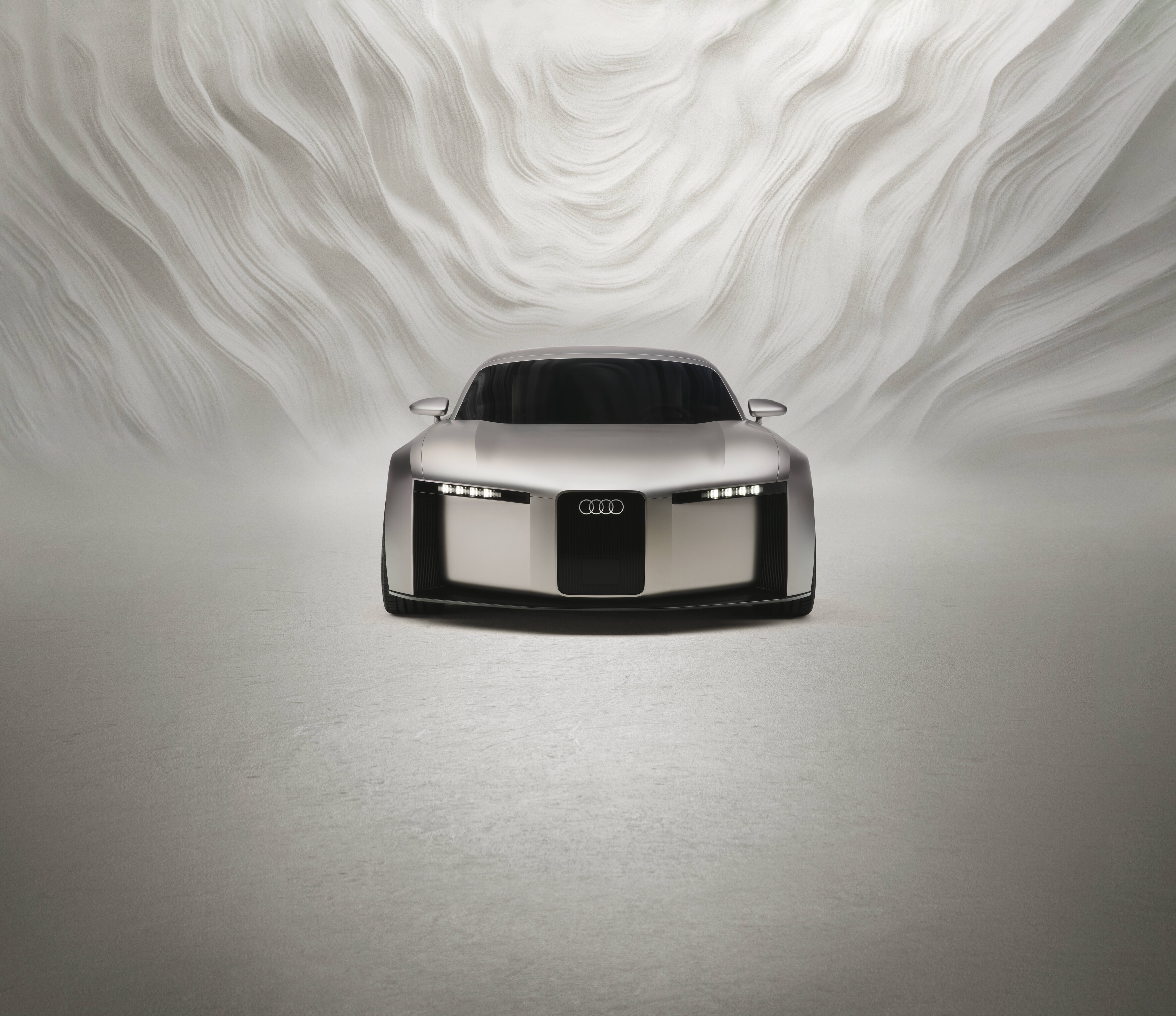Bild des Audi Concept C von vorne