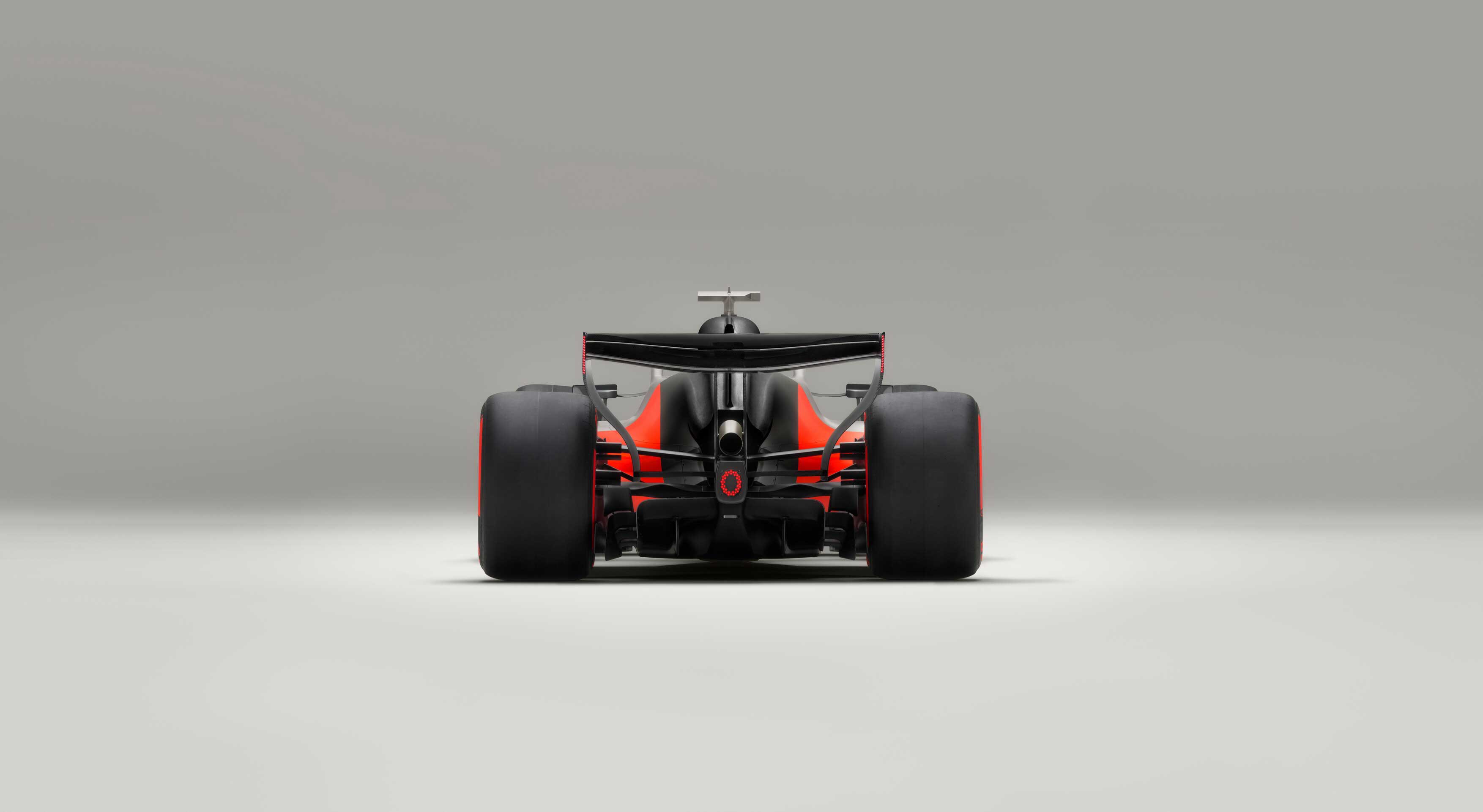 Bild des des Heck des Audi R26 Concept
