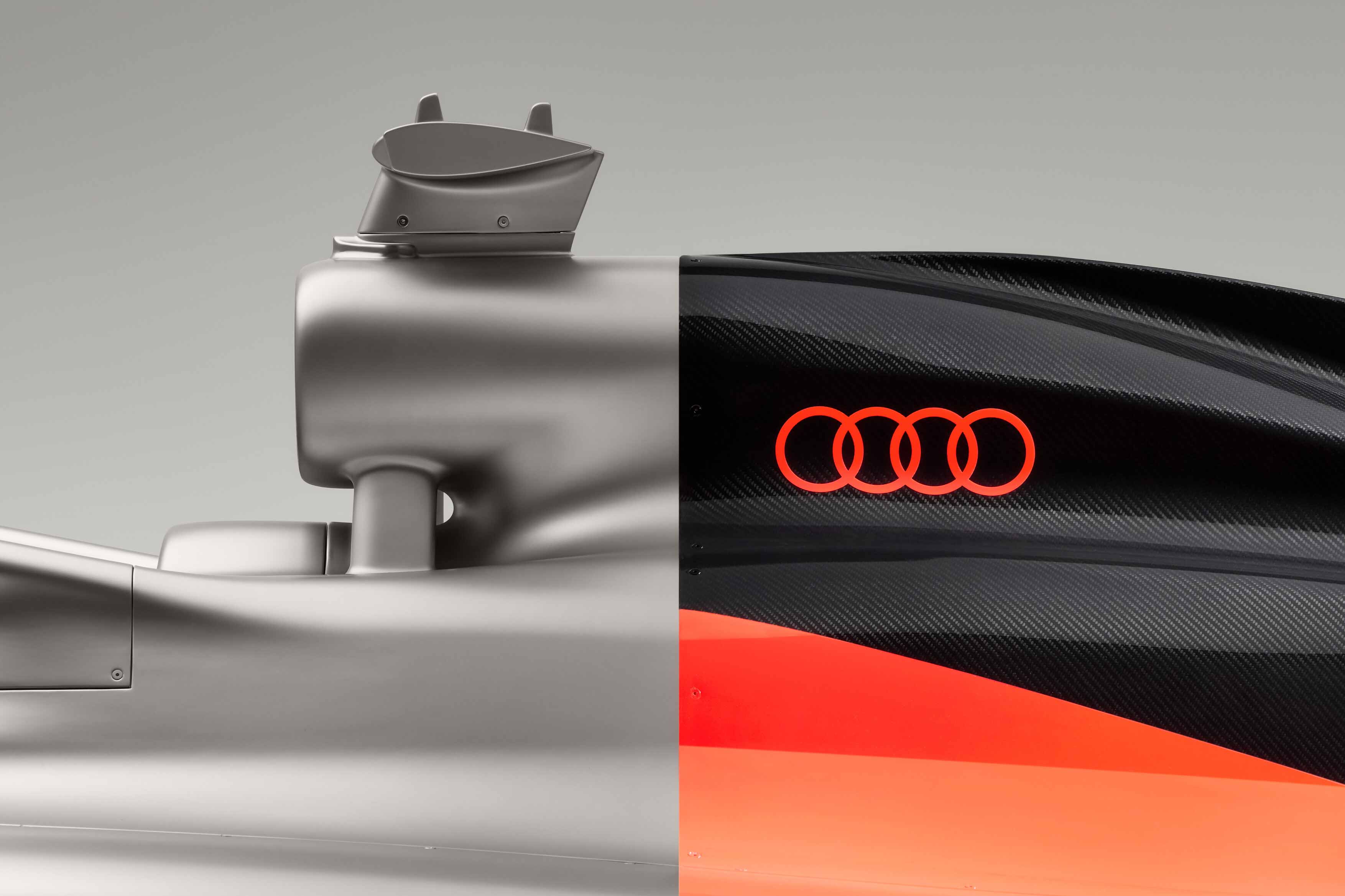 Bild des Audi R26 Concept Fl&uuml;gel &uuml;ber Sitz