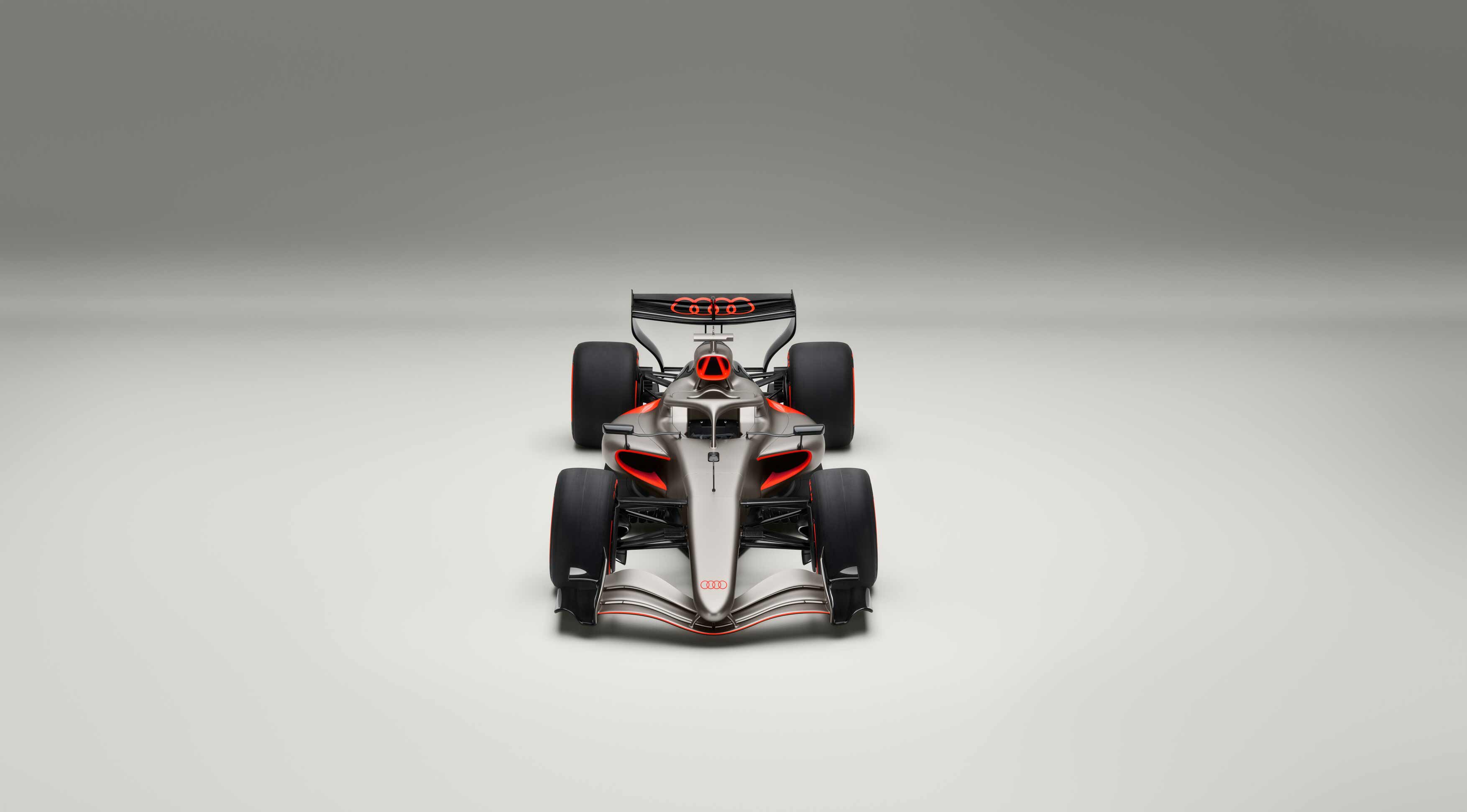 Bild des Audi R26 Concept von vorne oben